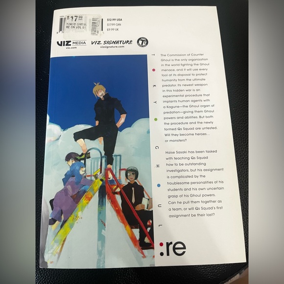 Tokyo Ghoul:Re Manga Volume 1 by Sui Ishida - Picture 2 of 2